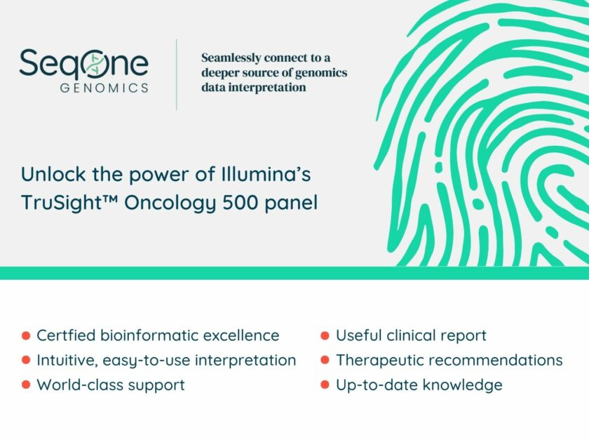 Unlock the power of Illumina's TruSight Oncology 500 panel with SeqOne miniature